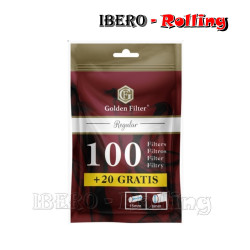 Filtros Golden Filter 6mm bolsa 120