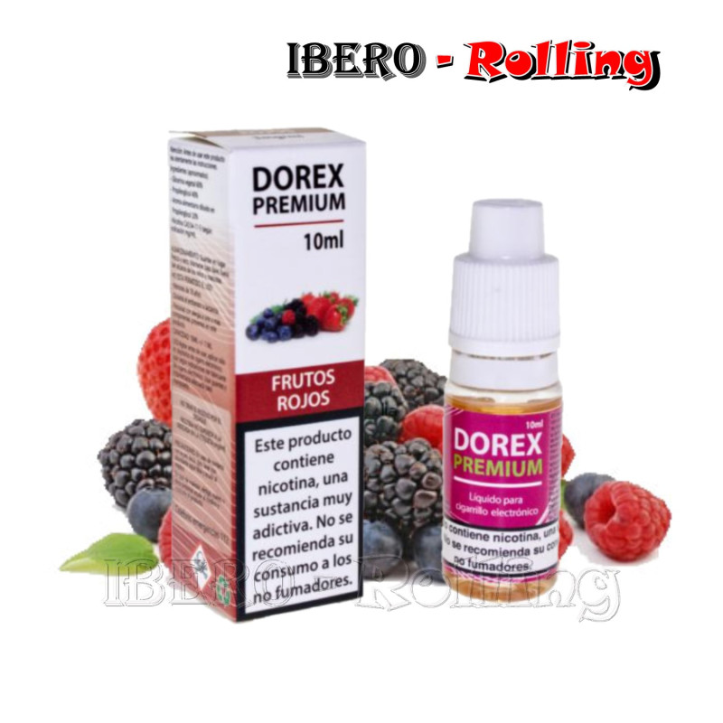 Líquido Dorex 10 Ml Frutos Rojos - 3 Mg