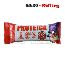 Barrita de proteinas Nutrisport Sabor a Chocolate Blanco y moras 44 Gr.