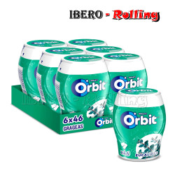 CHICLES ORBIT BOX EUCALIPTO...