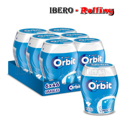 CHICLES ORBIT BOX MENTA -...