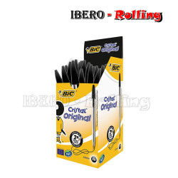 BOLÍGRAFO BIC CRISTAL NEGRO...