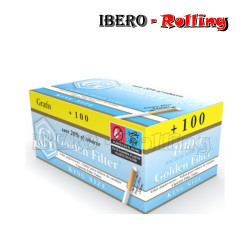 Tubos Golden Filter Largo Caja 1100u