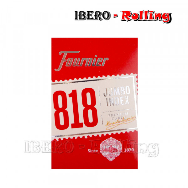 Baraja Poker Fournier N818 55C edicion rojo.
