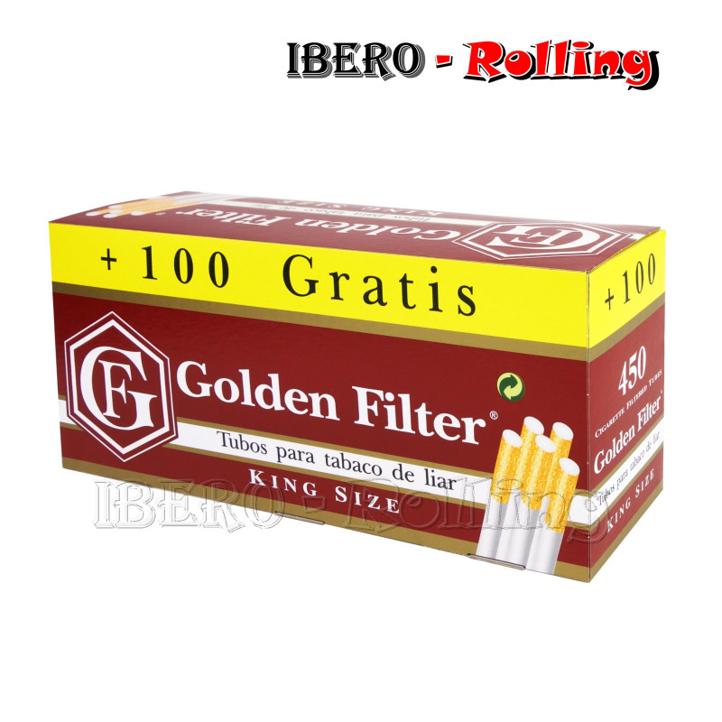 Tubos Golden Filter Caja 550 Tubos