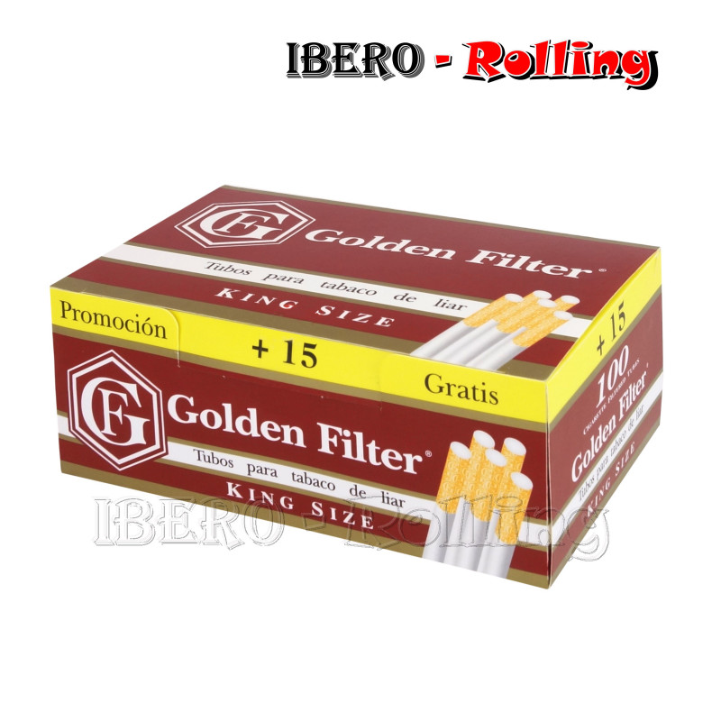 Tubos Golden Filter Caja 115 Tubos