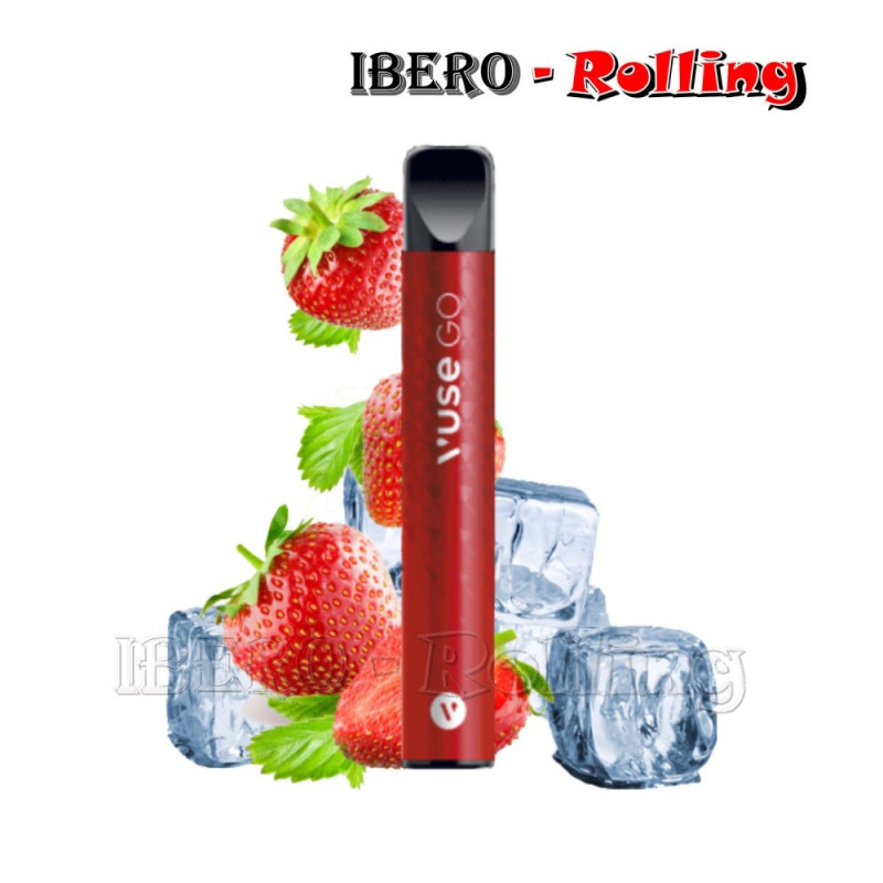 Cigarrillo Electrónico Desechable Vuse Go 700 sabor Strawberry Ice 20MG
