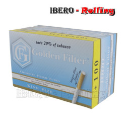 Tubos Golden Filter Largo Caja 1100u