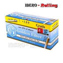 Tubos Golden Filter Largo Caja 550 Tubos