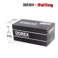 Tubos Dorex Negro 250 filtros